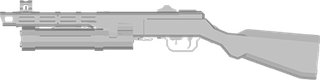 PPSH41 Submachine Gun