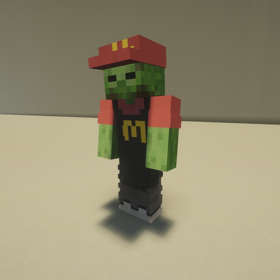 McDonalds Worker Zombie