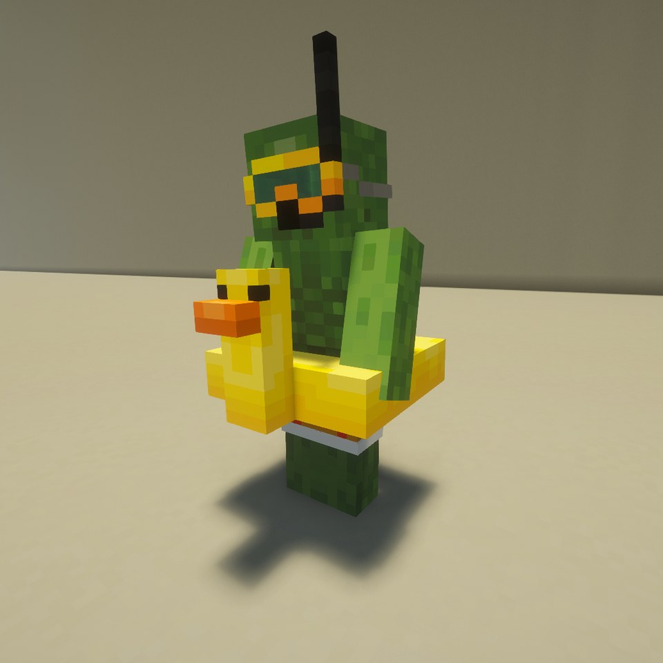 Pool Tube Zombie